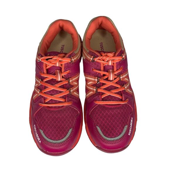 Tuscarora  Trail Running Shoes Size 5.5 Salmon and Purple - Picture 1 of 15
